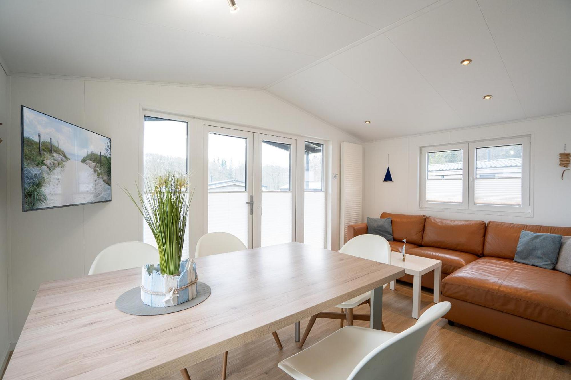 Ostseecamp Luebecker Bucht Ferienhaus "Ju-Li" Mit Kostenlosen Saunazugang Scharbeutz Luaran gambar
