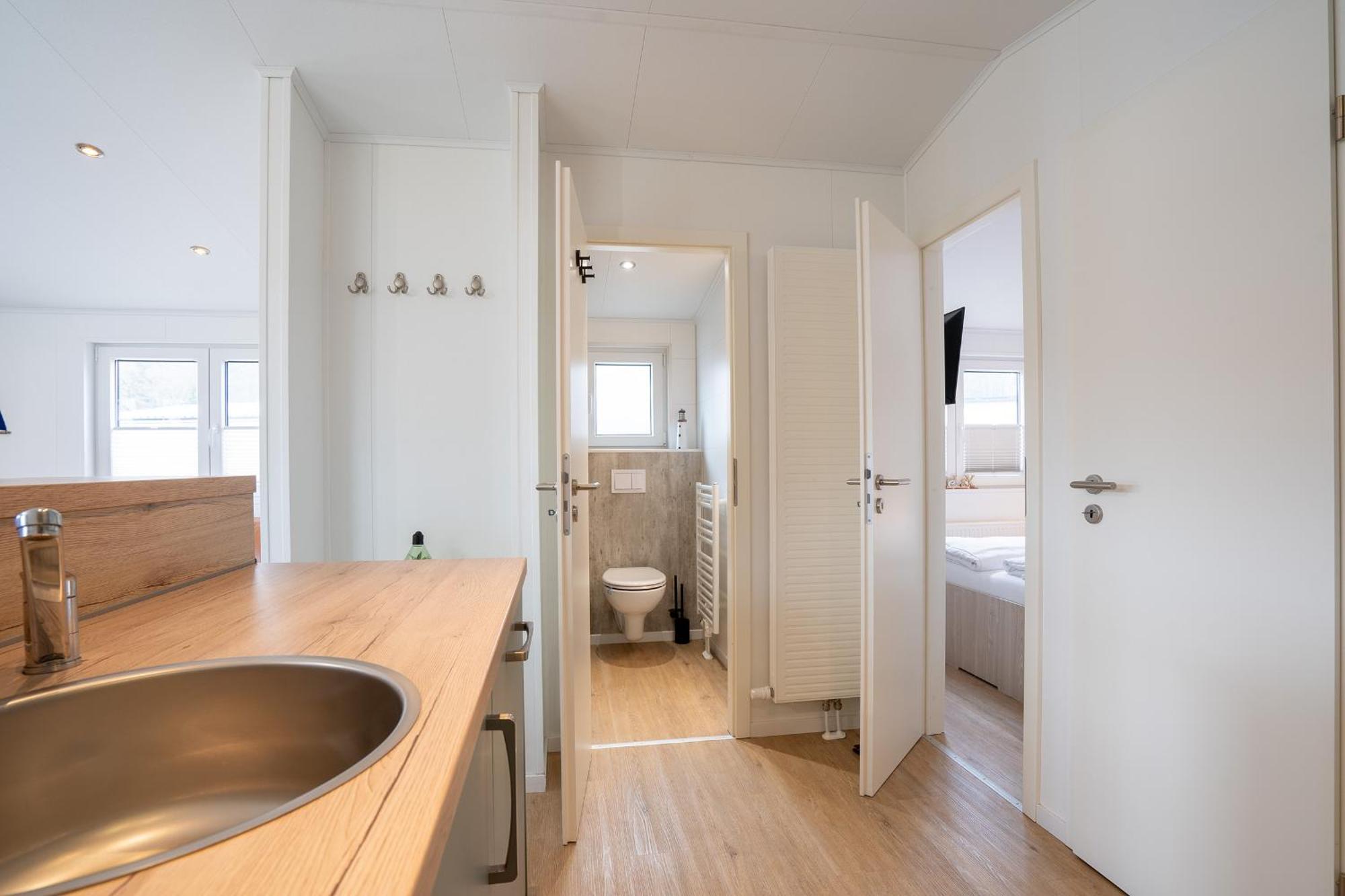 Ostseecamp Luebecker Bucht Ferienhaus "Ju-Li" Mit Kostenlosen Saunazugang Scharbeutz Luaran gambar